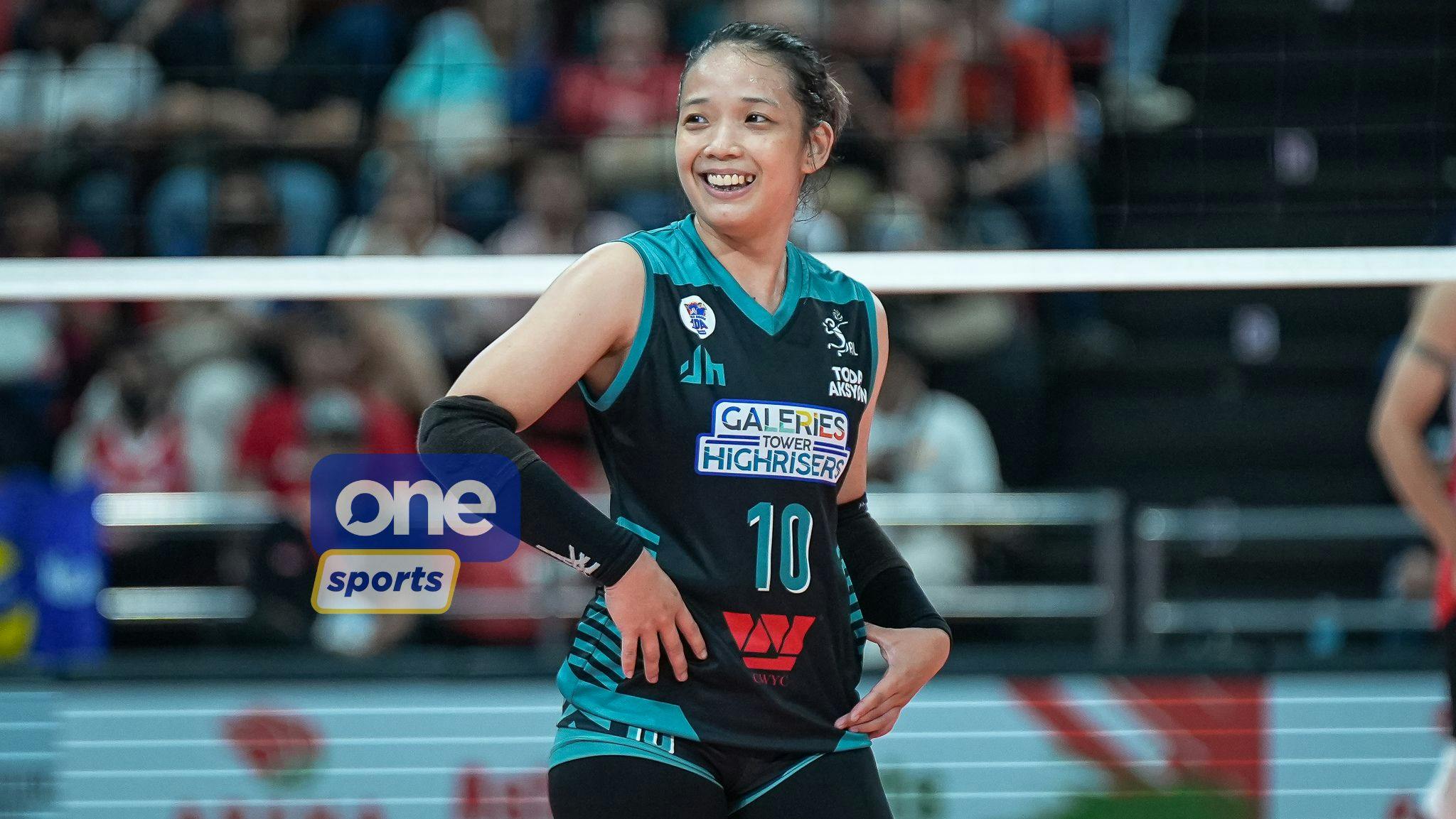 PVL: Alyssa Eroa grateful to Galeries Tower for another chance in pro volleyball scene
